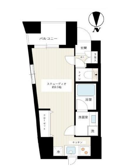 カスタリア新宿御苑&nbsp;802