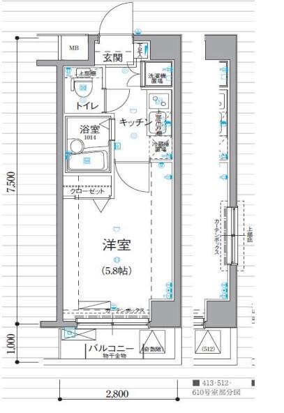 リヴシティ新宿壱番館&nbsp;512