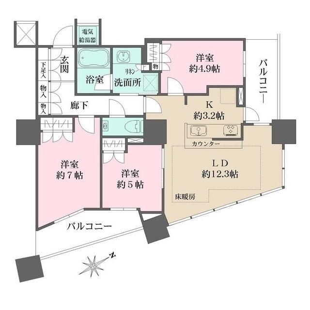 ザ・パークハウス西新宿タワー60&nbsp;2201