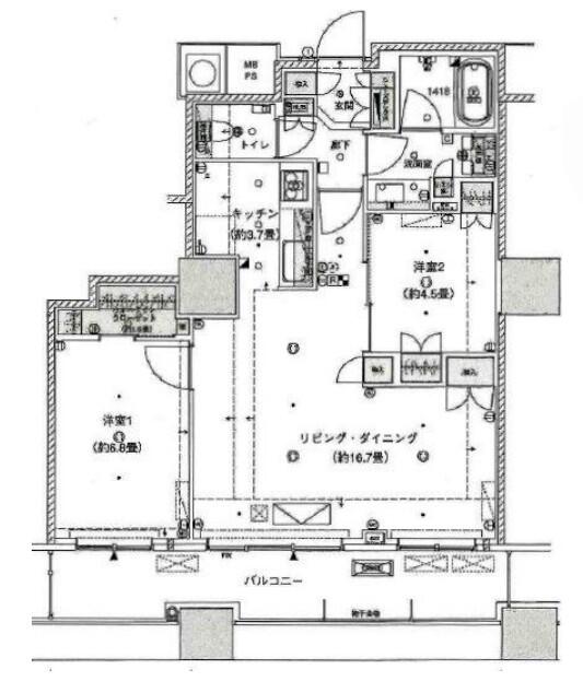 ザ・パークハウス西新宿タワー60&nbsp;2413
