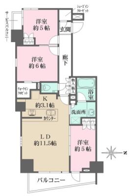 グランスイート神楽坂ピアースサウスヒルズ