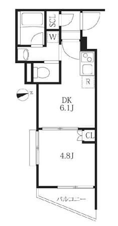 ハーモニーレジデンス神楽坂ヒルズファースト&nbsp;201