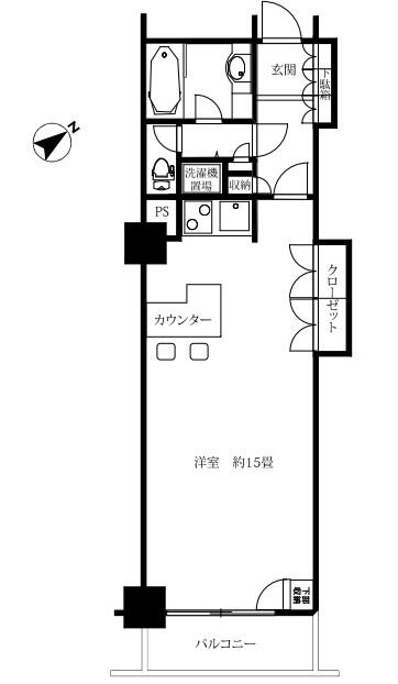 セントラルレジデンス新宿シティタワー&nbsp;1208