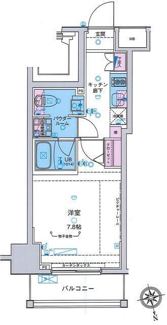 ジェノヴィア新宿御苑グリーンヴェール&nbsp;204