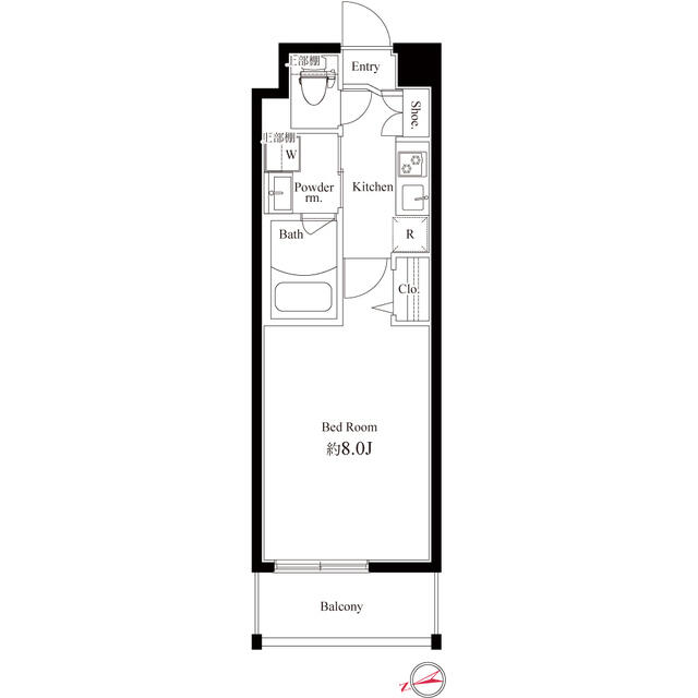 ハーモニーレジデンス新宿御苑 ザイースト&nbsp;107