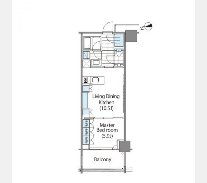 コンフォリア新宿イーストサイドタワー&nbsp;304