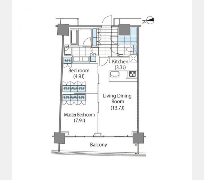 コンフォリア新宿イーストサイドタワー&nbsp;611