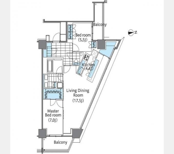 コンフォリア新宿イーストサイドタワー&nbsp;828