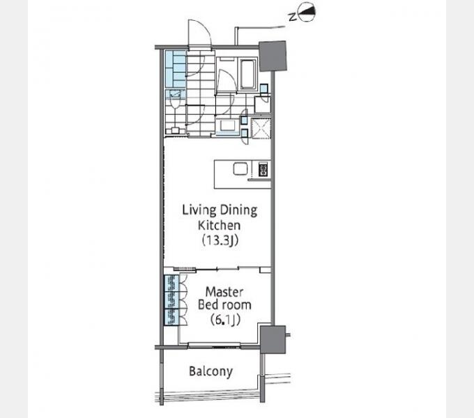 コンフォリア新宿イーストサイドタワー&nbsp;1106