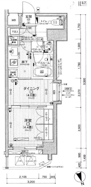 日神デュオステージ新宿若松町&nbsp;1005