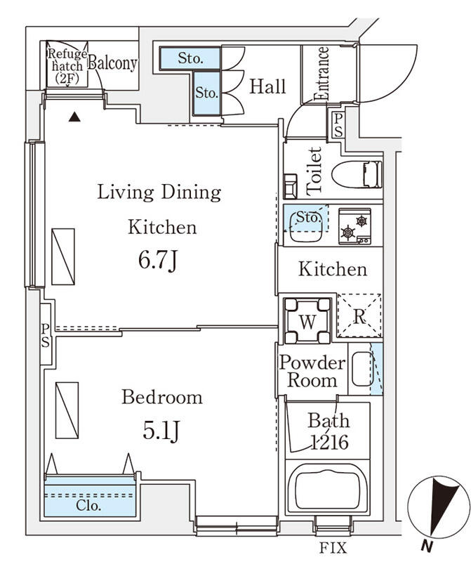 フルハウス飯田橋&nbsp;203
