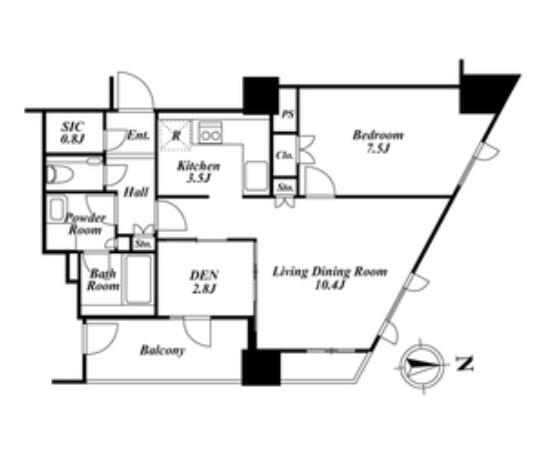 プライムアーバン新宿夏目坂タワーレジデンス&nbsp;2504