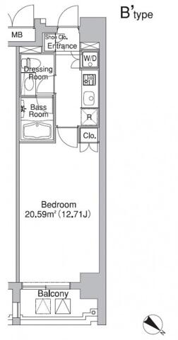 レジディア市ヶ谷2&nbsp;904