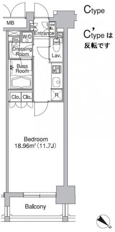 レジディア市ヶ谷2&nbsp;1402