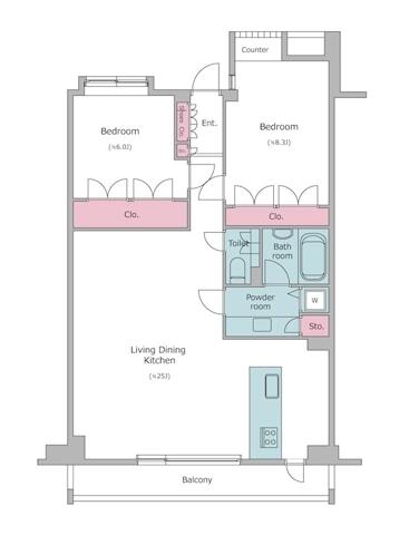 レジディア北新宿&nbsp;204