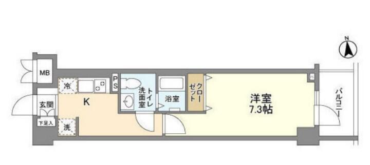 アジュールテラス中野新橋&nbsp;404