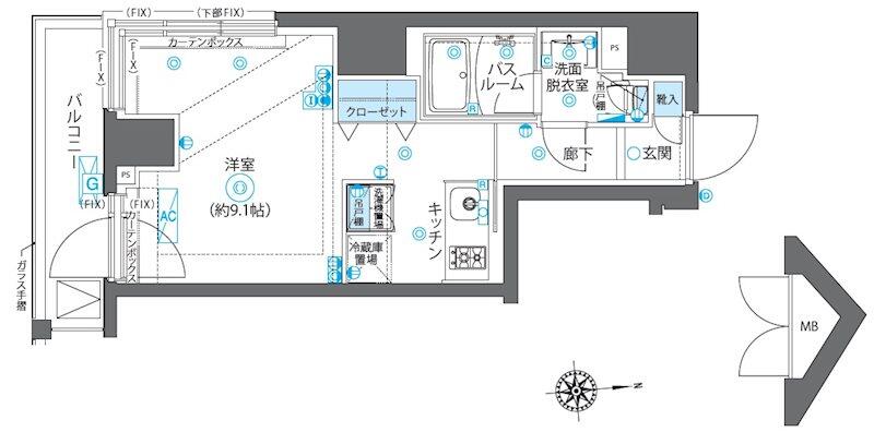 ズーム新宿下落合&nbsp;1101