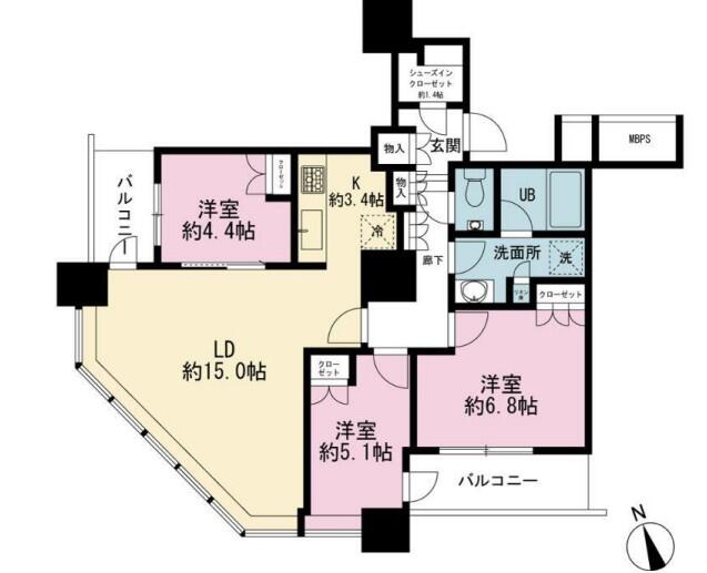 ザ・パークハウス西新宿タワー60&nbsp;3709