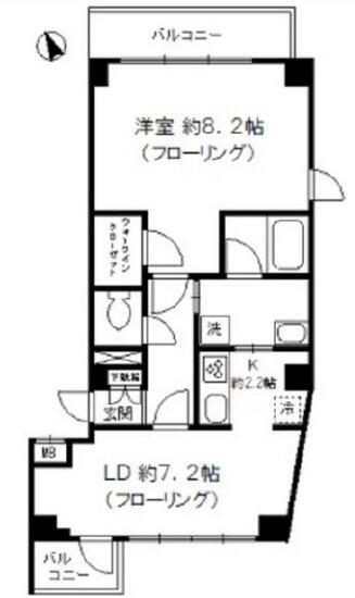 キャッスルステージ四谷&nbsp;201