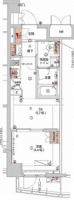 ハーモニーレジデンス神楽坂ヒルズセカンド&nbsp;204