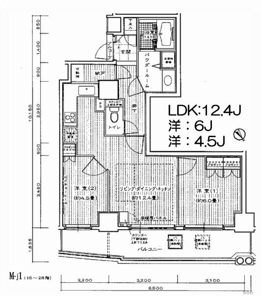 セントラルレジデンス新宿シティタワー&nbsp;2210