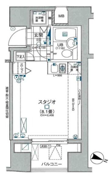 日神デュオステージ笹塚東館&nbsp;104