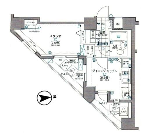 日神デュオステージ笹塚東館&nbsp;903