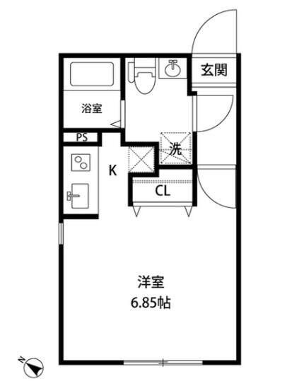 ゼスティ幡ヶ谷&nbsp;204