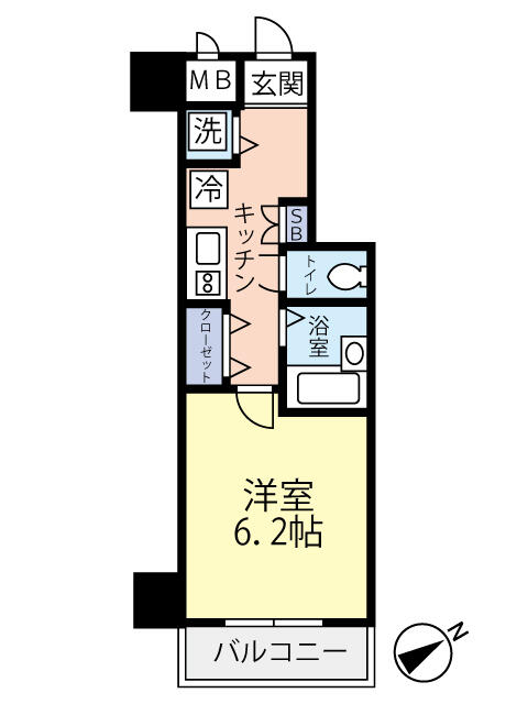 グランヴァン東中野Ⅲ&nbsp;203