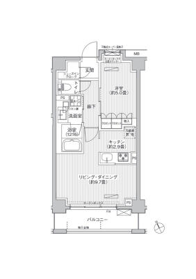 メゾンカルム市谷仲之町